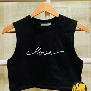 Love Crop Top