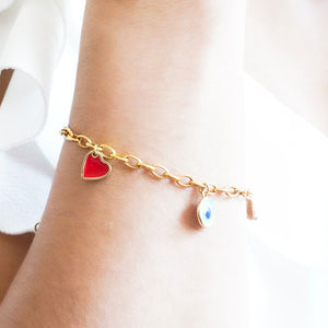 Bracelet with dangles