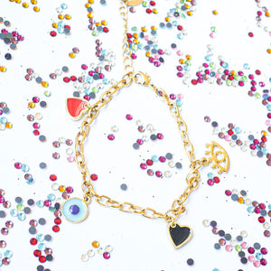 Bracelet with dangles